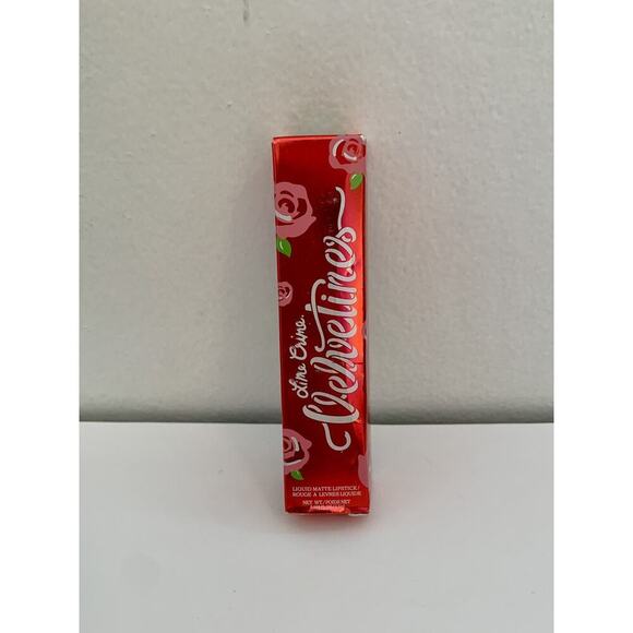 Lime Crime Velvetines Liquid Matte Lipstick Trouble Vegan (NEW) Olive Brown Rare - Picture 4 of 4